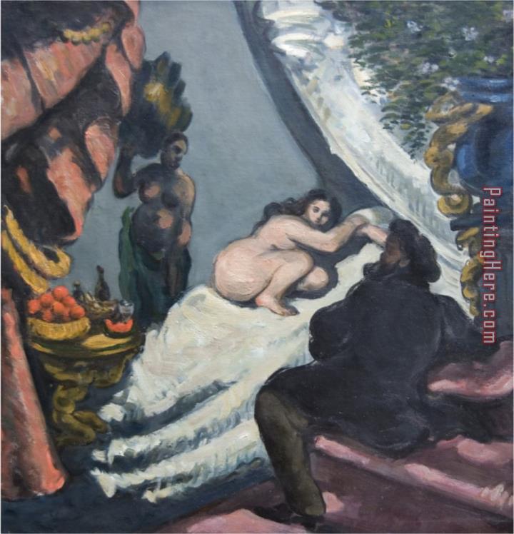 Paul Cezanne Modern Olympia
